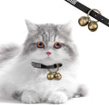 Ripeng Dog Bells for Pet Tracking, 4 Pcs Extra Loud Dog Cat Bells for Collar Brass Pet Accessories with Key Rings Pendan