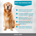 Fecal Loop for Small and Medium Animals, Stool Sample Collection Kit for Small Dogs, Goats, Sheep and Other Small Animal