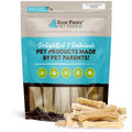Raw Paws 4-inch Compressed Rawhide Bones for Dogs, 20-Count - Packed in USA - Small Dog Bones - Puppy Teething - Long Lasting Dog Chews - Natural Pressed Rawhides - Raw Hide Bone