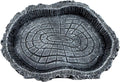 2 Pack Shallow Reptile Food Bowls, Reptile Feeding Terrarium Bowls for Bearded Dragon Lizard Frog Gecko Tortoise Hermit 