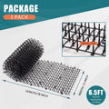 OCEANPAX 6.5ft Cat Scat Mat with Soft Spikes, Humane Indoor/Outdoor Cat Deterrent Mat for Garden, Countertops & Furniture, 78" x 11" Plastic Repellent Strip
