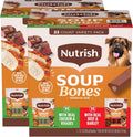 Nutrish Rachael Ray Soup Bones Long Lasting Dog Chews Variety Pack, 22 Count (Pack of 2)