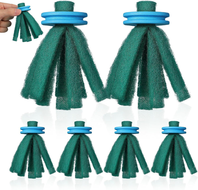 Beavorty 10pcs Fish Egg Spawning Mops: Spawning Floor for Egg Laying Hideout Collector for Aquarium