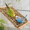 Bird Cage Accessories Seagrass Mat Climbing Ladder with Perch 13x7