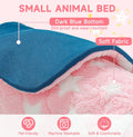 Homimp 2 Pack Guinea Pig Bed, Waterproof Reusable Small Animal Bed,Super Absorbent Pee Pad Mat for Rabbit Bunny Hamster 