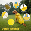 Kimee Dog Raincoat Waterproof Dog Rain Jacket for Small to 3X-Large Dog, XL