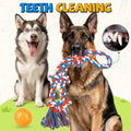 Tough Dog Toys for Aggressive Chewers – 3 Pack Tough Chew Toys for Large Dogs, Strong Rope Toys Ideal for Tug-of-War & T
