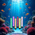 Lightahead Extra Large 32" LED Sensory Bubble Fake Fish Tube Aquarium Lamp