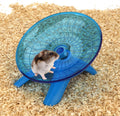 Hamster Wheel Flying Saucer Silent Exercise Wheel Running Wheel for Hamsters, Gerbils, Mice and Other Small Pets, Silent