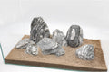 Aquarium Rocks Silver Seiryu Rock 5lb Natural Stone for Fish Tanks, Terrariums, Bonsai, Garden Decoration, Micro Landsca