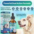 Flea and Tick Prevention for Dogs & Cats, Oral Drops, 2 fl oz