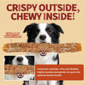 Just Try 2 Packs 13" Large Size Chicken Wrapped Rawhide Dog Chew Sticks