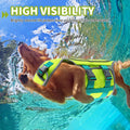 Dog Life Jacket, Good Visibility Pet Swimming Vest for Boating XL