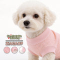 3 Pack Nylon Waffle Dog Shirts for Small Dogs, Lightweight Breathable Pet Sweatshirt, Warm Soft Puppy Clothes Outfit for