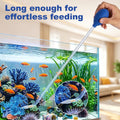 18.8 in Long Pipette for Fish Tank Coral Food Feeder with Cleaning Brush