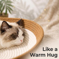 Cat Bed Instinct Basket, Stimuli Handwoven Basket for Cats