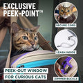 OutdoorBengal Zeppelin™ Airline Approved Cat Carrier Large Soft (Creme)