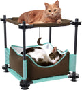Kitty City Claw Indoor and Outdoor Mega Kit Cat Furniture, Cat Sleeper, Outdoor Kennel