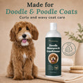 Doodle Shampoo and Conditioner - Best Dog Shampoo for Goldendoodle, Poodles, Doodle Breeds - for Curly & Wavy Coats - Natural Ingredients - Made in USA 16 Fl Oz