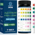 Aquarium Test Strips,7-Way Freshwater Saltwater Fish Tank Pond Test(100ct)