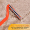 Carpet Rake for Pet Hair Removal, 57'' Dog and Cat Hair Remover Tool