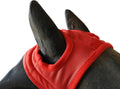 T TEKE Fine Mesh Horse Fly Mask w/Ears & Nose, UV Blocking 3D Eye Visor with Extra Fleece Cushioned Forehead, Protection