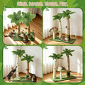 Cat Scratching Post, 40" Tall Scratcher Tree with Multiple Interactive Toys