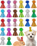 PET SHOW 24 Pack Mini Party Hats for Small Dogs Stuffed Animals