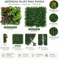 2-Pack Reptile Terrarium Green Plant Background Decor for Amphibian Habitat