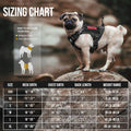 OneTigris Tactical Dog Harness with Handle for Small Medium Dogs Black S