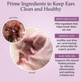 Prime Paws Ear Cleansing Solution for Dogs & Cats - Deodorizing Dog Cleaner with Aloe Vera Vitamins Professional Pet Flush Cleans Acidifies Canal Complete Care 1 gal, White (PRIM1059)