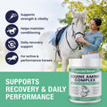 150-Day Supply Horse Amino Acid Supplement - Equine Amino Complex for Muscle, Topline & Recovery Support - Supports Stre