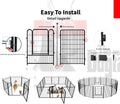 Dog Playpen Outdoor for Medium/Large Dogs 36'' High, Heavy Duty Dog Playpen with Rustproof and Sturdy Stakes, 3ft Dog Fe