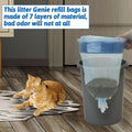 12 Pack Cat Litter Refills Bag Compatible with Litter Refill
