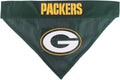 Pets First NFL DOG BANDANA - GREEN BAY PACKERS REVERSIBLE PET BANDANA. 2 Sided Sports Bandana with a PREMIUM Embroidery 