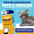 Soft Claws Nail Caps for Large Cats, 40 Caps