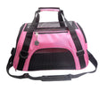ZaneSun Cat Carrier,Soft-Sided Pet Travel Carrier for Cats,Dogs Puppy Comfort Portable Foldable Pet Bag Airline Approved (LightPink)