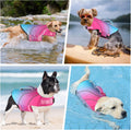 Doglay Dog Life Jacket with Double Rescue Handles, High Flotation Dog Life Vests for Swimming, Reflective Swimming Vest Safety Lifesaver for Small Medium Large Dogs