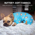 Spark Paws Dog Pajamas - Stretch Onesie Recovery Full Leg Surgery Suit PJS