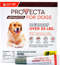 Provecta® Advanced for Extra Large Dogs (Over 55 lbs) Flea and Tick Topical Treatment, 4-Month Supply