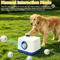 Ball Launcher for Dogs Indoor Automatic Small Dog Fetch Machine 3 Balls