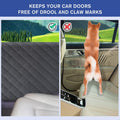 ALLANSING Dog Car Door Protector 2-Pack, Protects Doors from Dog Scratches, 900D Heavy Duty Thick Fabric, Window Roll Co
