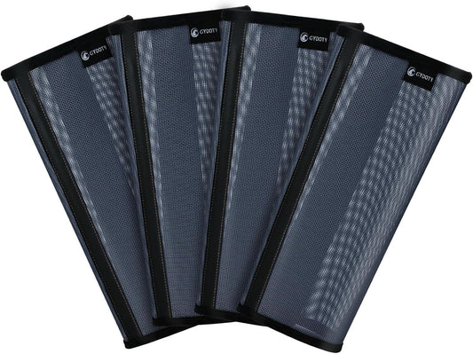 Pony/Donkey Fly Boots Set of 4, Breathable Mesh Protectores para Caballos, Indoor & Outdoor UV Protective Leg Boots for 