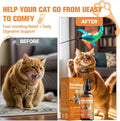 Cat Vomit Remedy & Vomiting Relief for Cats, Cat Digestive Support with Probiotics & Herbs for Sensitive Stomachs, Helps Calm Vomiting & Nausea from Hairballs, Indigestion, Diet Changes or Mild Stress