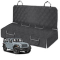 Kistrba Dog Car Seat Cover Compatible with Jeep Wrangler 4 Door 2007-2025, Waterproof Pet Bench Seat Cover for Back Seat, 600D Heavy Duty Scratch Proof Nonslip Truck Seat Covers for Dogs