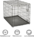 New World by Midwest 42-Inch Single Door Crate, for Large Breeds, 71-90 lbs