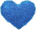 Lawei 5LB Fish Tank Gravel, Polished Small Aquarium Substrate Gravel Sand, Blue Sea Glass Beads for Vases, Irregular Dec