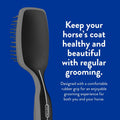 Wahl Professional Animal Equine Mane & Tail Brush, 858709-100, Black