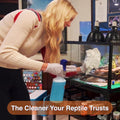 3 Refills of 32 oz Each, Chlorhexidine Solution 2%, Chlorhexidine Cleaning Solution, Chlorhexidine Spray for Reptile Hab