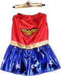 DC Comics: Wonder Woman Pet Costume for For Dogs or Cats by Rubies, XXL